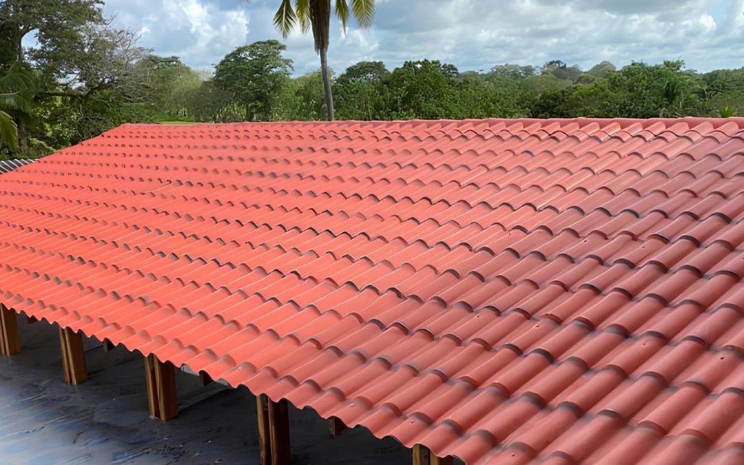 Cubiertas en PVC colonial para proyectos durables