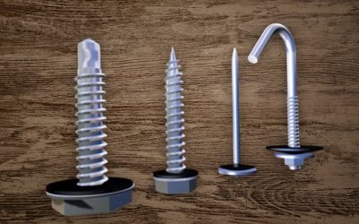 Tornillo para teja con capuchón: máxima fijación y protección