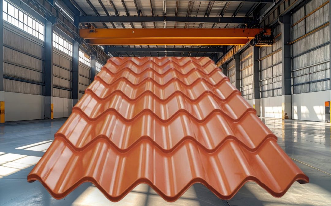 Comercialización teja para clima frío para cubiertas eficientes