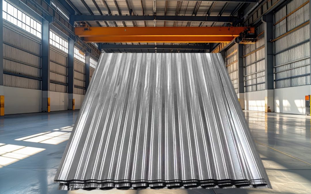 Comercialización teja acero zincado para cubiertas resistentes